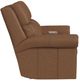 Flexsteel® Customizable Bernard 43" Leather Power Reclining Loveseat with Headrest and Lumbar-4