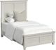 Elements International Canterbury Ivory Twin Panel Bed-0