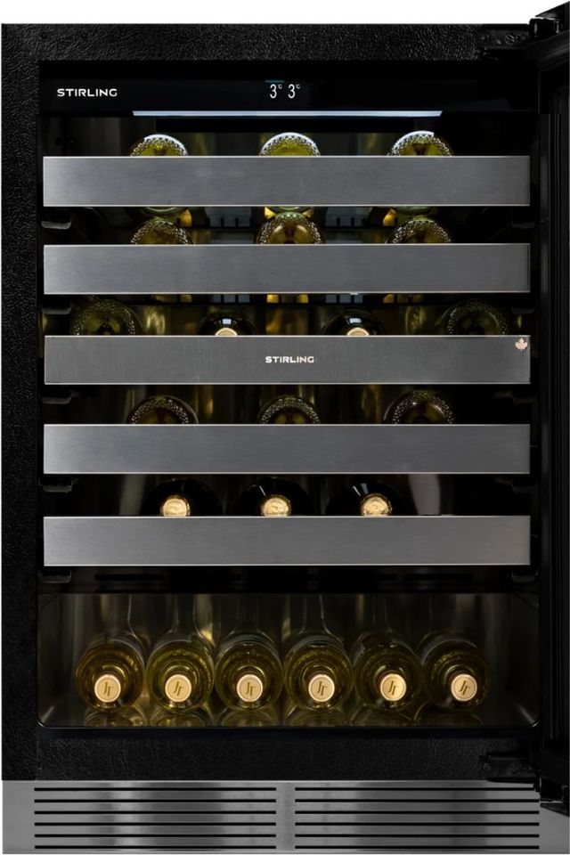 Stirling 24" 5.3 Cu. Ft. Panel Ready Wine Cooler-3