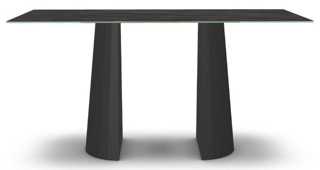 Amisco Customizable Gemma Italian Porcelain 84" Bar Height Table-1