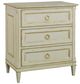 Century® Madeline Worn Light Gray Nightstand-0