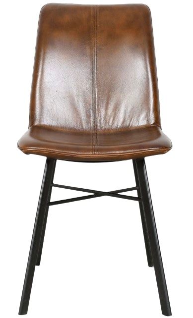Home Trends & Design Essex Murphy Black/Chestnut Dining Chair-1