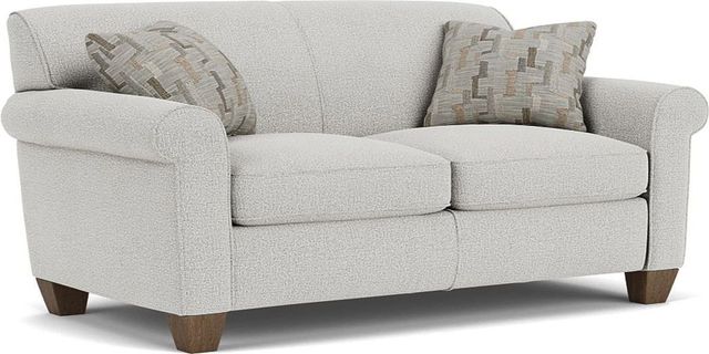 Flexsteel® Dana Silver Glacier Loveseat-0