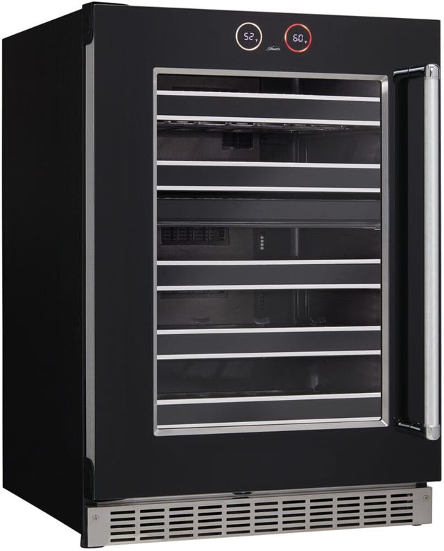 Silhouette® Reserve 24” Black Wine Cooler-2