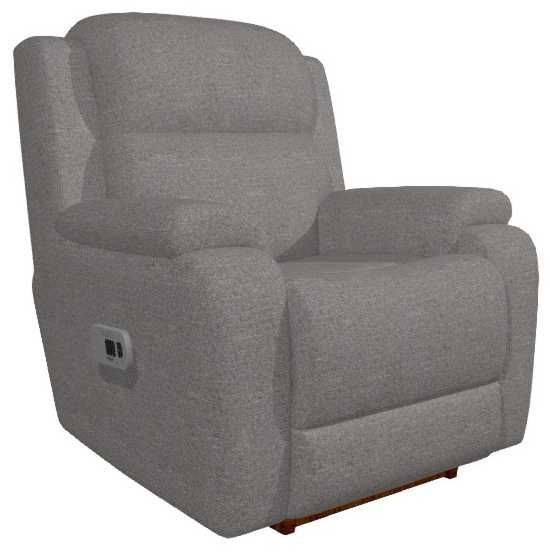 La-Z-Boy® Dorian Quarry Power Rocking Recliner with Headrest-0