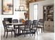 Kincaid Furniture Trails Denali Sandstone Dining Table with Black Base -1