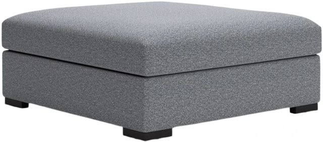 Benchcraft® Bealton Pepper/Salt Oversized Accent Ottoman-0