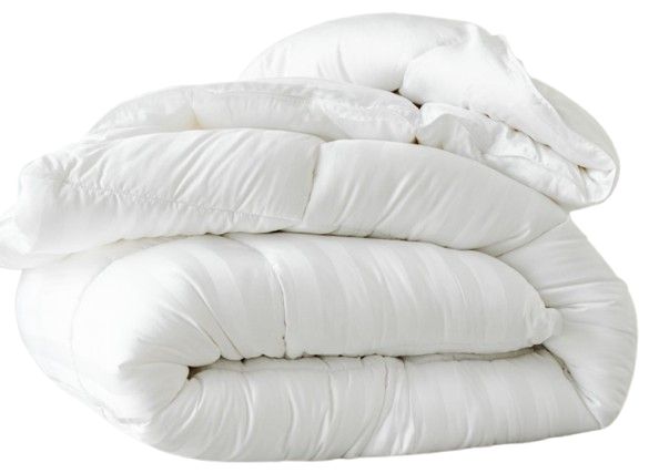 Cariloha White Full/Queen High-Loft Bamboo Duvet Comforter-0