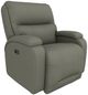 Best® Home Furnishings Customizable Maverly Leather Power Swivel Glider Recliner with Heat, Massage and Headtilt-0