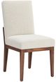 Artisan & Post by Vaughan-Bassett Dovetail Natural/Oatmeal Upholstered Dining Side Chair-0