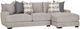 Franklin™ Barton 2-Piece Hannigan Fog Right Arm Facing Chaise Sectional-0