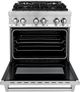 ZLINE Legacy 30" Stainless Steel Pro Style Dual Fuel Range-1