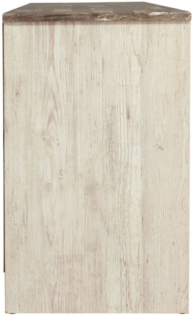 Signature Design by Ashley® Willowton Whitewash 59" TV Stand-3