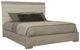 Bernhardt Linea Cerused Greige/Gray Upholstered Queen Panel Bed-0