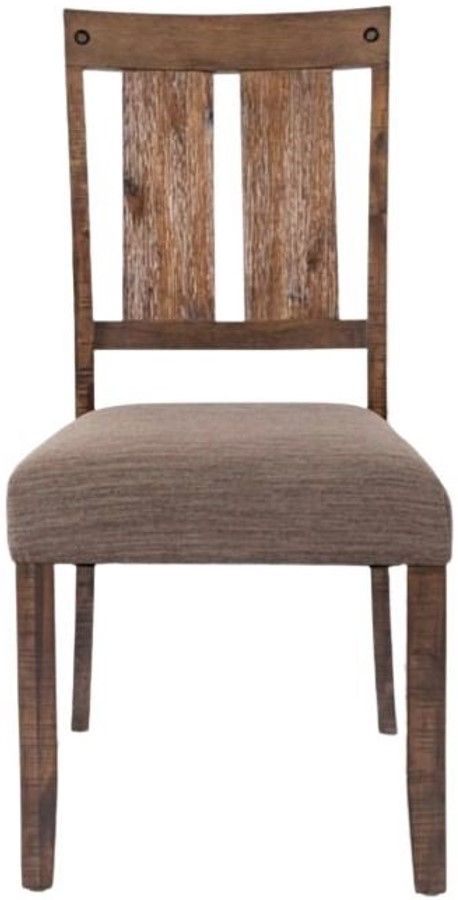 Jofran Inc. Mission Viejo Warm Brown Dining Side Chair-2