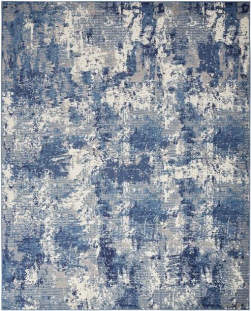 Nourison Home™ Grafix Navy Blue 5'x7' Area Rug-0