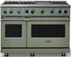 Viking® 7 Series 48" Eucalyptus Pro Style Gas Range with Griddle-3