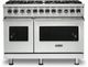 Viking® 5 Series 48" Frost White Pro Style Dual Fuel Natural Gas Range-0