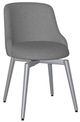 Amisco Customizable Giulia Swivel Dining Side Chair-2