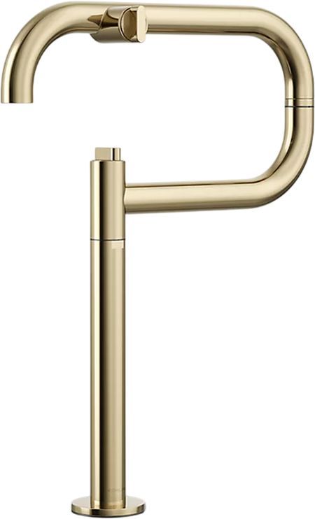 KOHLER® Components® Vibrant French Gold Deck-Mount Pot Filler-0