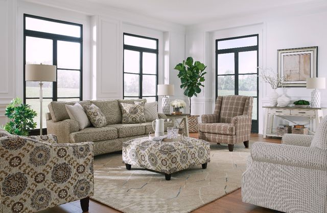 Fusion Furniture Crossroads Mink Quintero Mineral Accent Chair-1
