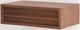 EQ3 Marcel Walnut Single Drawer Floating Nightstand-2