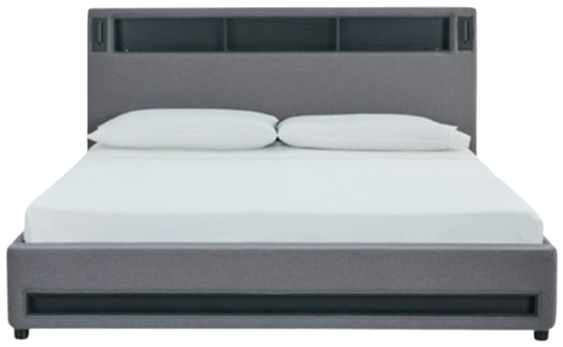 Signature Design By Ashley Verishaw Upholstered Panel Bed - Thumbnail 3