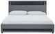 Signature Design by Ashley® Verishaw Gray Full Upholstered Panel Bed-2