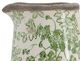 A & B Home Green/White Ceramic Pitcher Vase-1