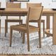Flexsteel® Normandy 2-Piece Driftwood Dining Side Chair Set-1