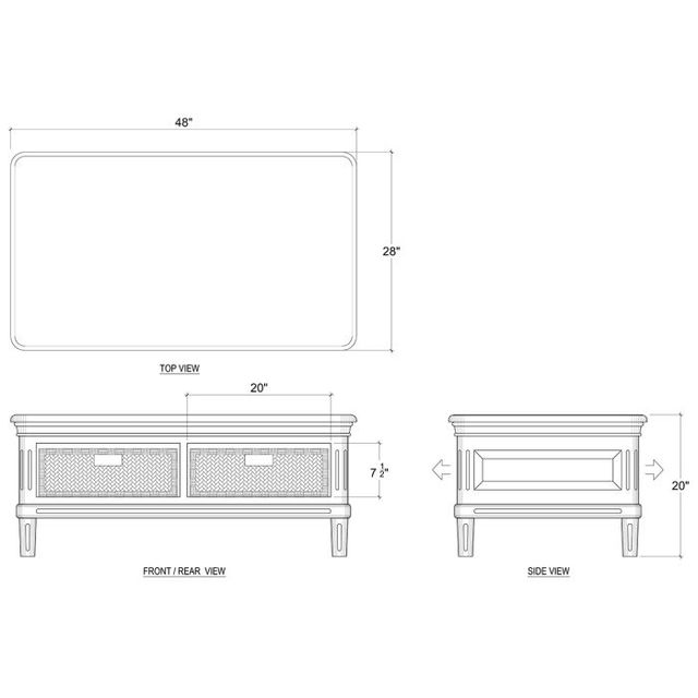 Bramble Customizable Hayward Coffee Table-1