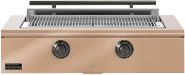Caliber™ Rockwell Social 2-Burner Champagne Built-In Liquid Propane Grill with Pewter Hardware-0