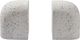 Renwil® Bruno Set of 2 White Terrazzo Bookends-1