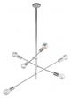 Zuo® Brixton Chrome Ceiling Lamp-3