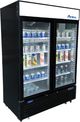 Atosa® 28.5 Cu. Ft. Black Stainless Steel Freestanding Commercial Refrigerator.-1