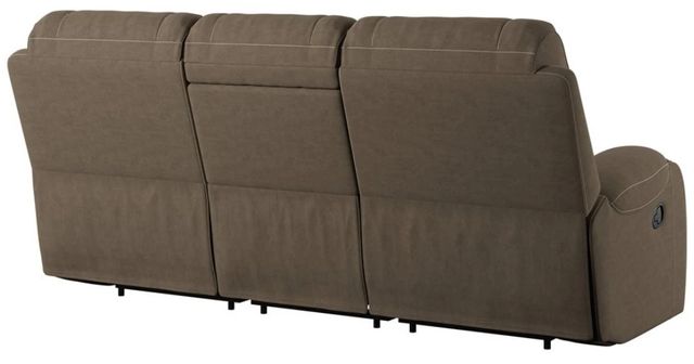 Emerald Home Adrian Walnut Brown Manual Reclining Sofa-4