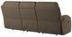 Emerald Home Adrian Walnut Brown Manual Reclining Sofa-4