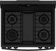 GE® 400 Series 30" Black Freestanding Gas Range-2