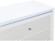Global Furniture USA Alina White Nightstand with Cooler, LED, Speaker and USB-3