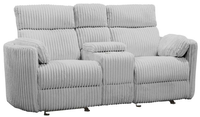 Parker House® Radius Mega Gray Power Reclining Console Loveseat-0