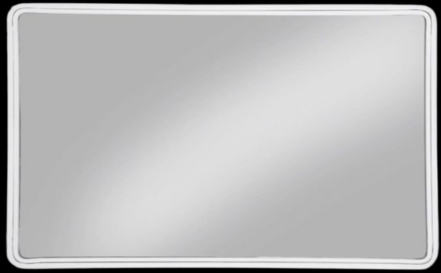 Signature Design by Ashley® Brocky White Rectangular Accent Mirror-3