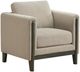 Coaster® Islington Taupe Upholstered Panel Arm Accent Chair-0