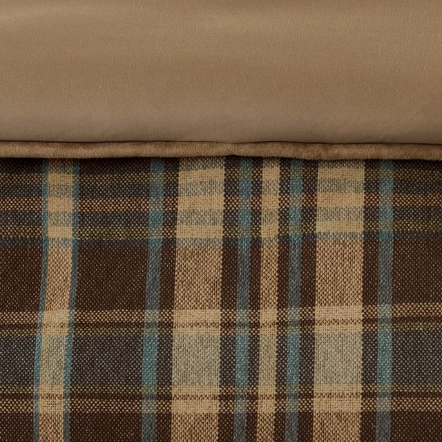 Olliix by Woolrich Multi Twin Hadley Plaid Comforter Set-2