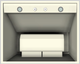 Vent-A-Hood® 30" Wall Mounted Range Hood-Biscuit-2
