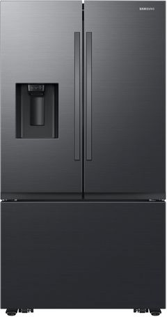 Samsung 36 in. 31.0 Cu. Ft. Fingerprint Resistant Matte Black Steel Freestanding French Door Refrigerator