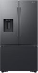 Samsung 36" 31 Cu. Ft. Fingerprint Resistant Matte Black Steel Fingerprint Resistant Freestanding French Door Refrigerator-0