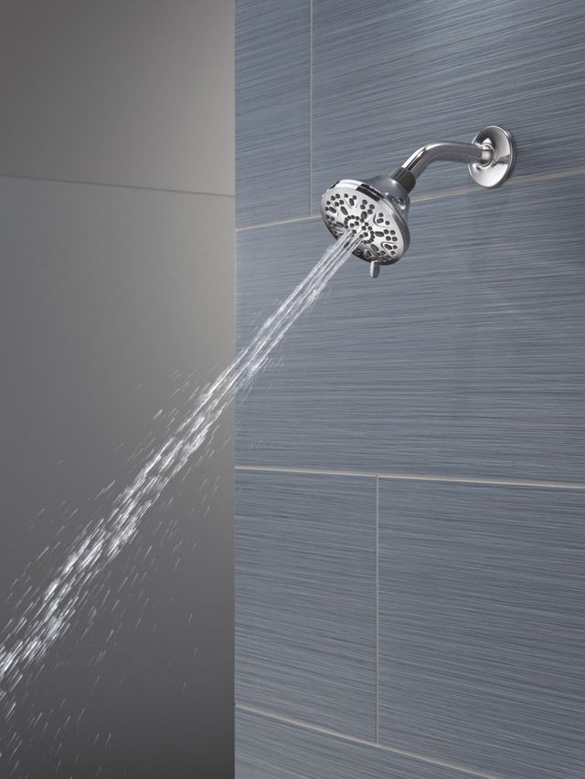 Delta Universal Showering Components Chrome 2.5 GPM 3-Setting Shower Head – Pack of 2-3