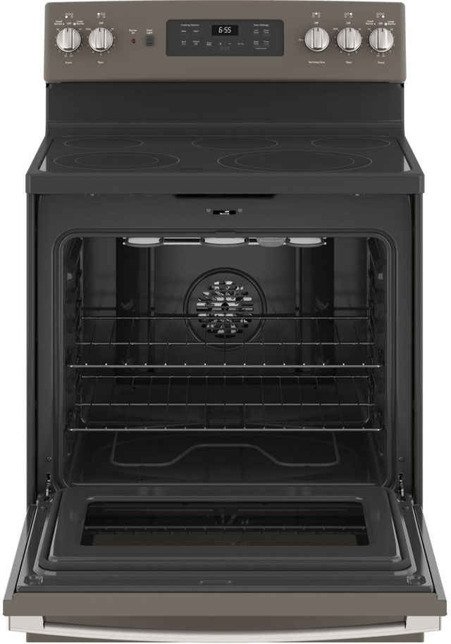 GE® 30" Slate Free Standing Electric Range-2