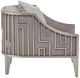 Michael Amini® Roxbury Park Gray/Stainless Steel Accent Chair-3