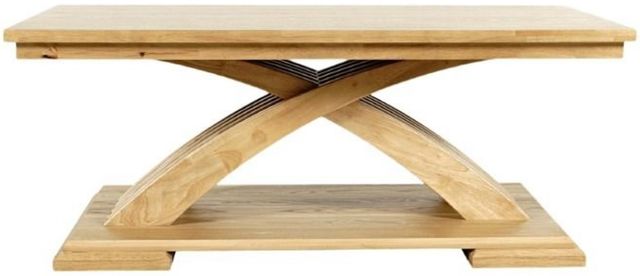 Jofran Inc. Anthology Warm Ash Castered Coffee Table-1